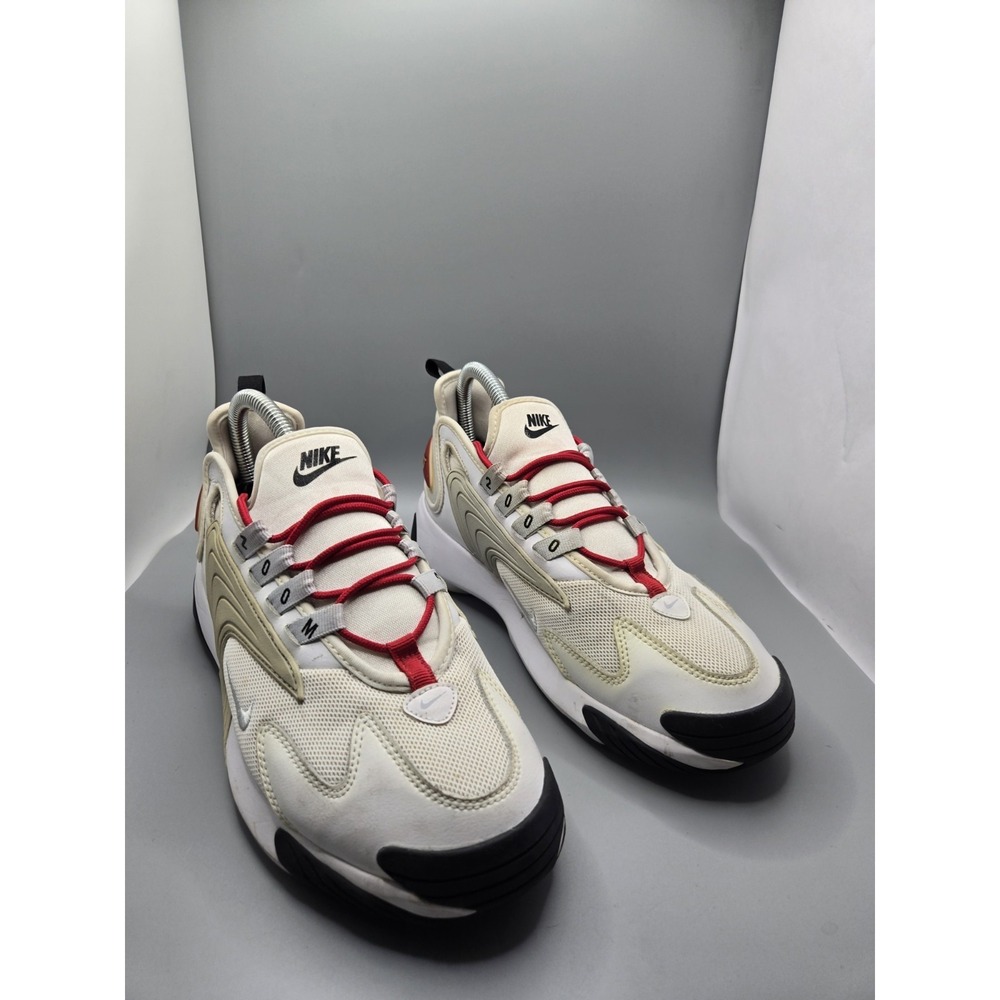 Nike Zoom 2K White Red AO0354-107 Athletic Shoes Women Size 8